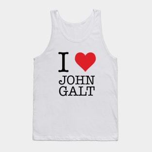 I Heart John Galt Tank Top